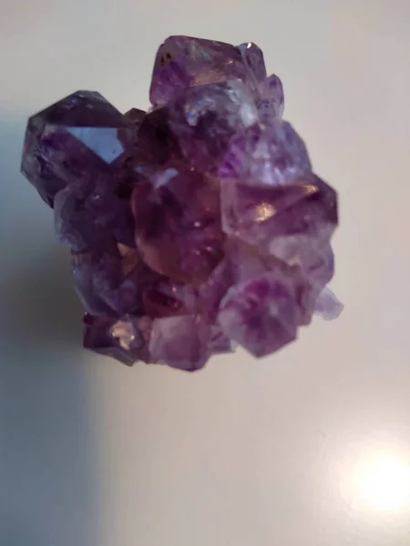 Amethyst Natural Natural Stone — Stock Photo, Image