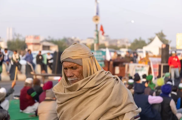 New Delhi India Hazi Ran 2021 Gazipur Sınır Inda Farklı — Stok fotoğraf