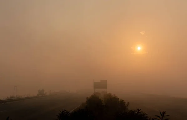 Bareilly Uttar Pradesh India Grudzień 2020 Indyjskie Autostrady Drogowe Piękny — Zdjęcie stockowe