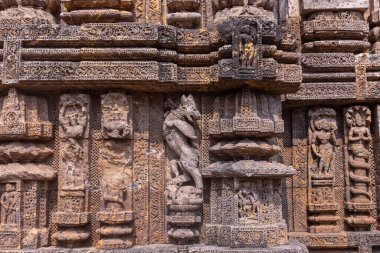 Güneş Tapınağı, Konark, Odisha, Hindistan
