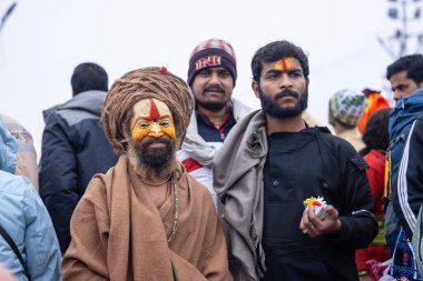 Varanasi 'de günlük yaşam, Uttar Pradesh, Hindistan