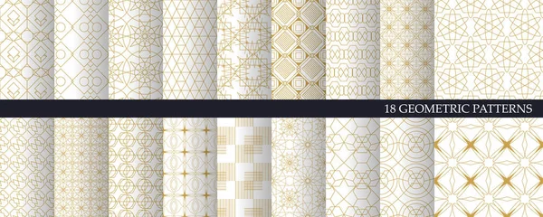 Luxe geometrisch patroon — Stockvector