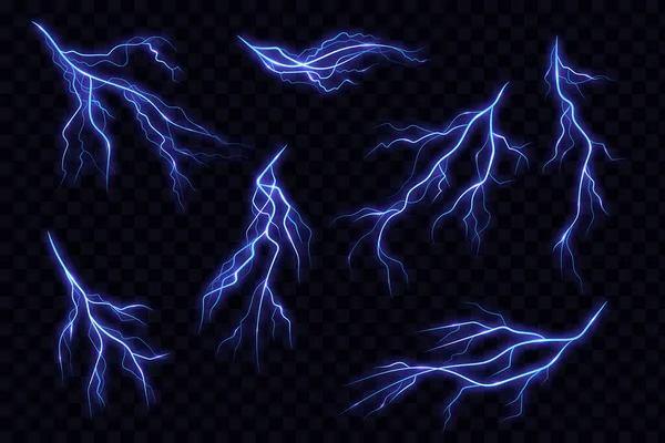 Elektrische bliksemschicht — Stockvector