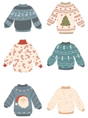 Çirkin Noel süveteri seti