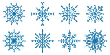 Kar taneleri koleksiyonu