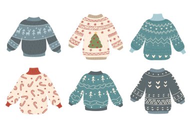 Çirkin Noel süveteri seti