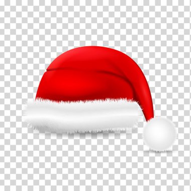 Gerçekçi Noel Baba şapkası.
