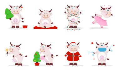 Çizgi film Çin ineği