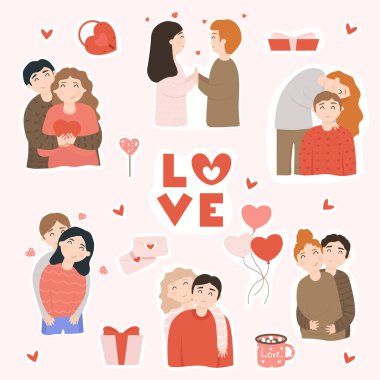 Birbirine aşık çift