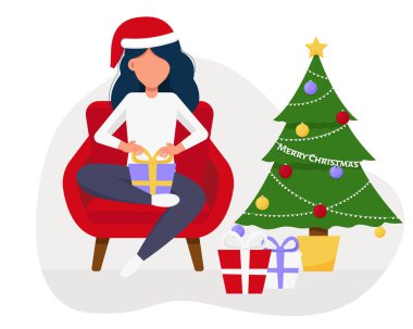 Sevimli bir kızın hediyesi.