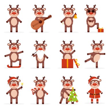 Noel geyiği koleksiyonu