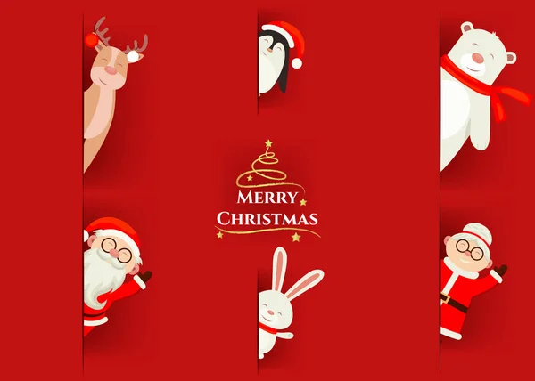 Noel Baba ile Noel simgeleri koleksiyonu