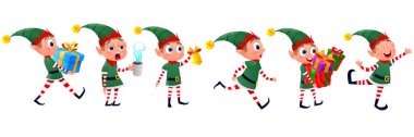 Noel Baba yardımcılarının koleksiyonu