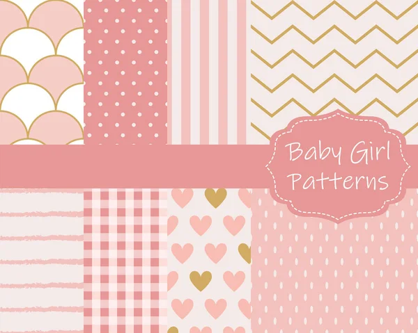 Babyshower Voor Meisjes Lichte Roze Achtergrond Voor Verjaardag Van Het — Stockfoto