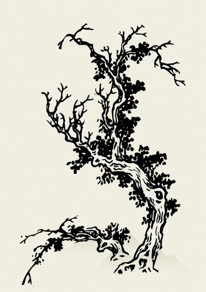Peinture traditionnelle chinoise — Image vectorielle