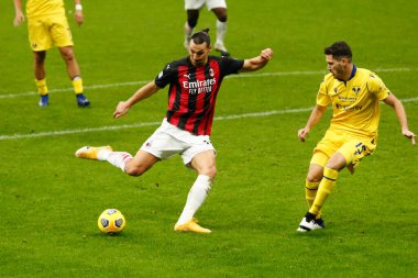  08/11/2020. Milan-Verona. Zlatan Ibrahimovic, Milan.