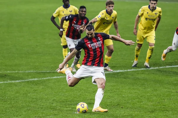  08/11/2020. Milan-Verona. Zlatan Ibrahimovic, Milan, fails the penalty.