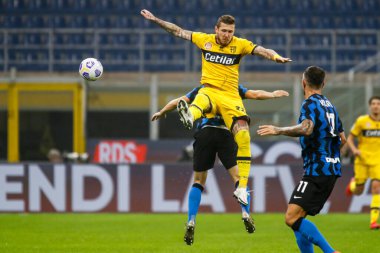 Milan, İtalya. 31 Ekim 2020. İtalyan Serisi A futbol şampiyonası. Inter VS Parma 2-2, Juraj Kucka, Parma.