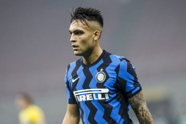 Milan, İtalya. 31 Ekim 2020. İtalyan Serisi A futbol şampiyonası. Inter VS Parma 2-2, Lautaro Martinez, Inter.