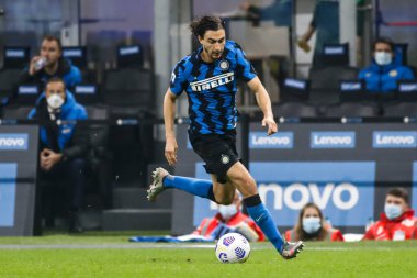 Milan, İtalya. 31 Ekim 2020. İtalyan Serisi A futbol şampiyonası. Inter VS Parma 2-2, Matteo Darmian, Inter.