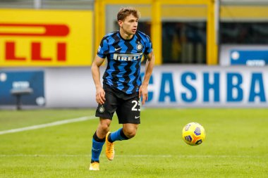 MILAN, İtalya - Kasım 222ND, 2020: İtalyan Serie A Futbol Şampiyonası. Inter vs Torino 4-2. Nicol Barella, İnter.
