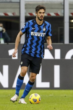 MILAN, İtalya - Kasım 222ND, 2020: İtalyan Serie A Futbol Şampiyonası. Inter vs Torino 4-2. Andrea Ranocchia, İnter.