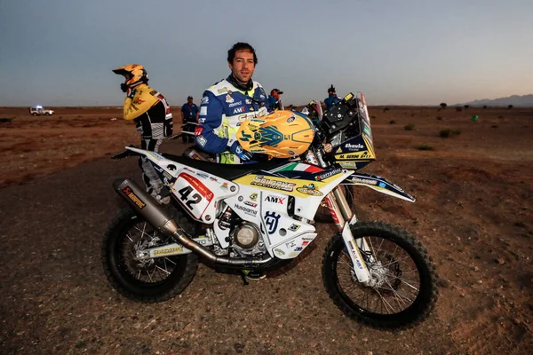 沙特阿拉伯 5Th 17Th January 2020 Dakar Rally Jeddah Riyad Maurizio — 图库照片