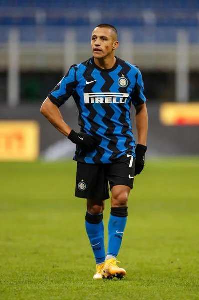 Milan Italië November 22Nd 2020 Italiaans Kampioenschap Serie Voetbal Inter — Stockfoto