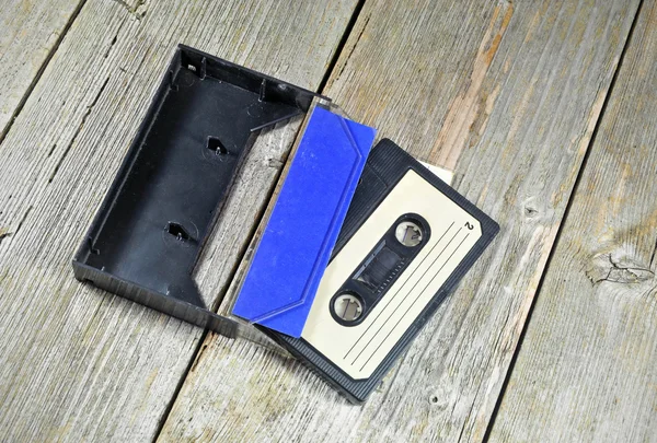 Старая кассета — стоковое фото