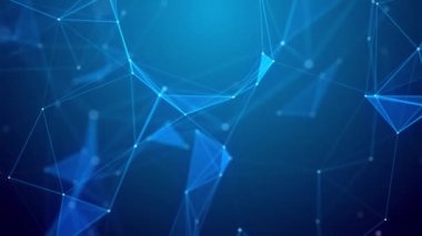 Noktalı ve çizgili dijital arkaplan. Büyük veri görselleştirmesi. Ağ bağlantısı yapısı. 3B görüntüleme.