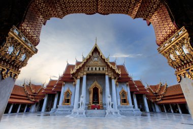 Mermer Tapınak, Wat Benchamabopitr Dusitvanaram Bangkok, Tayland