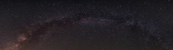 Milchstraßenpanorama — Stockfoto