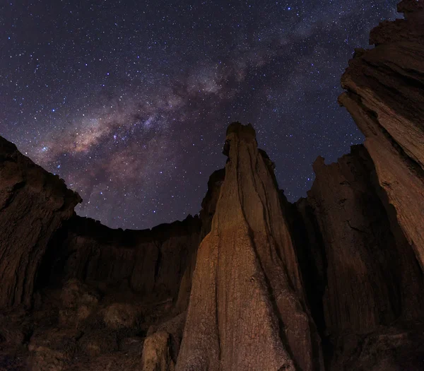 Samanyolu kanyonun üzerinden