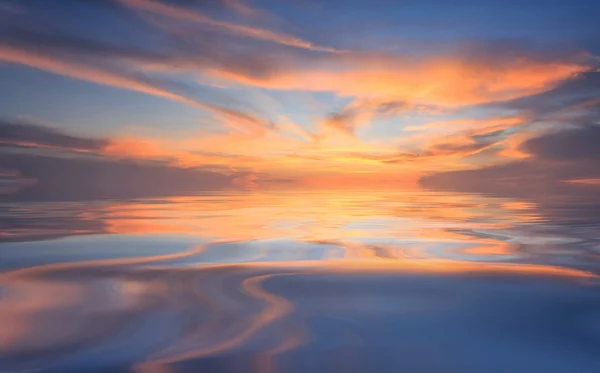 Естественная фоновая панорама неба золотого цвета — стоковое фото