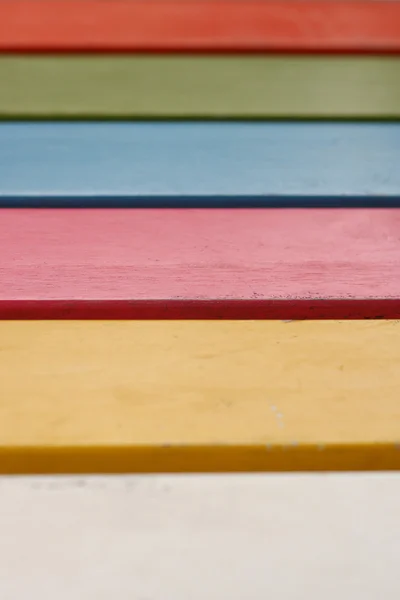 Bliska perspektywa kolorowe podłogi. — Zdjęcie stockowe