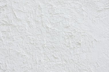 Bulanık beyaz sıva duvar, arka plan.