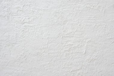 Bulanık beyaz sıva duvar, arka plan.