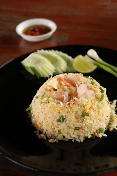 Shrimp fried rice. — Stock Photo, Image
