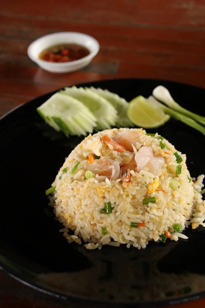 Arroz frito de camarones. — Foto de Stock