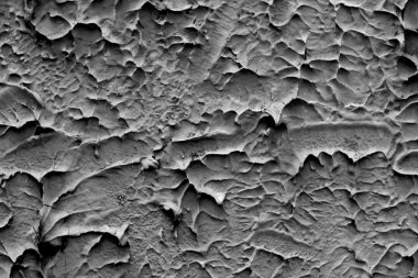 siyah ve beyaz duvar yüzeyine yakın çekim.