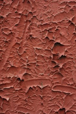 soyut kırmızı sıva duvar yüzeyi.