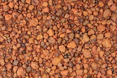 Kırmızı laterite çakıl arka planı için.
