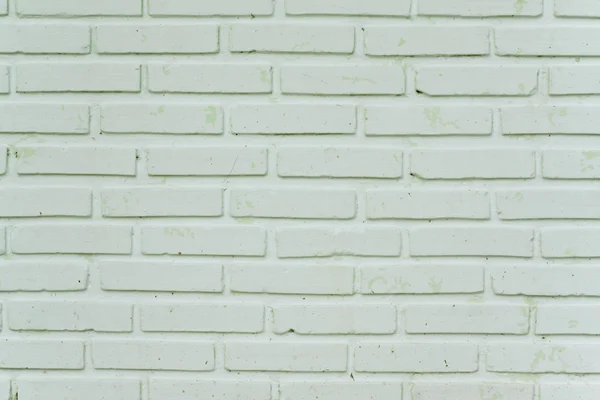 White brick wall for background — Stock Photo, Image