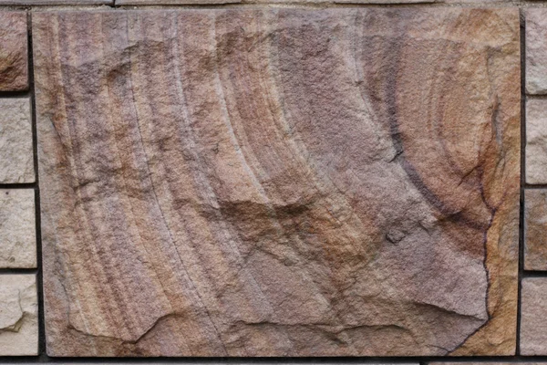 Υπόβαθρο της πέτρινο τοίχο με μπλοκ. — Φωτογραφία Αρχείου