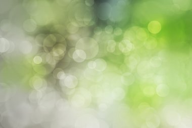 Yeşil bokeh arka plan görüntüsünü