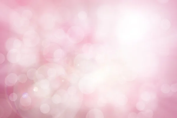 Abstrakte verschwommene Farbe und Bokeh Hintergrund, rosa und weiß. — Stockfoto