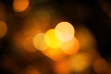 Gece ışık renkli bokeh, arka plan.