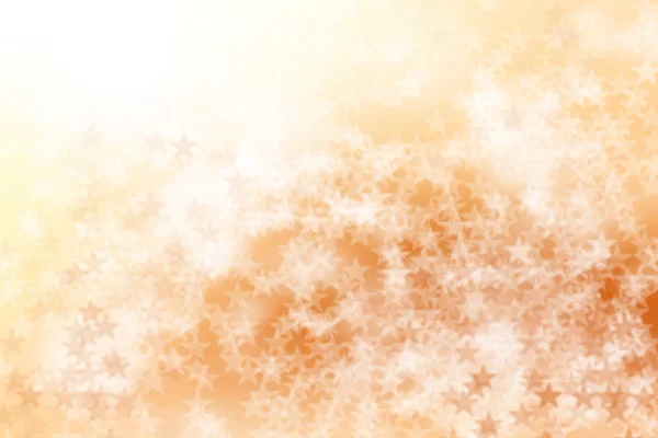 Star on brown and white, abstract bokeh background. — Stock Photo, Image