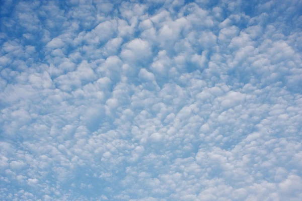 Nube blanca en el cielo azul. — Foto de Stock