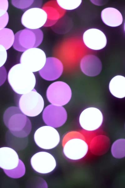 Soyut ışık bokeh Noel arka plan defocused — Stok fotoğraf